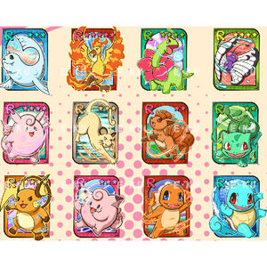 Imanes GP UPBEAT NOTES, Accesorios de Pokémon, Caja Ciega, Imán Acrílico, Venta al por Mayor de Tarjetas de Pokémon, Regalo de Navidad de <span class=keywords><strong>Anime</strong></span>, Juego de Mesa - Product Image 4