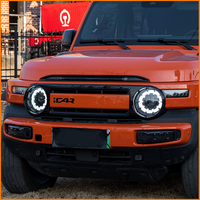 Pour Chery ICAR V23 : Ensemble de phares Full LED Abyss Eye avec lentille de projecteur et DRL, modèle 2025-2026, Plug & Play, clignotants séquentiels Halo