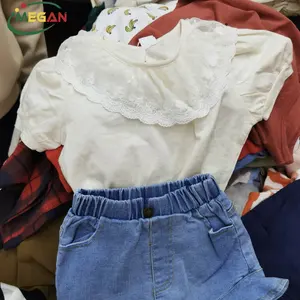 Gorgeous Young Woman Shopping Lot Second Hand Clothes Female