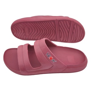 Sandales unisexes en EVA souple avec double sangle, antidérapantes, pour la maison, la salle de bain, chaussures confortables - Product Image 2