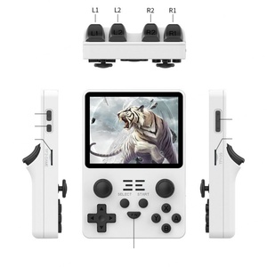 Powklddy Rgb20s Portable <b>Handheld</b> Game <b>Console</b> <b>Retro</b> Open Source System 15000 Games 3.5-inch Ips Screen Children's Gifts - Product Image 1