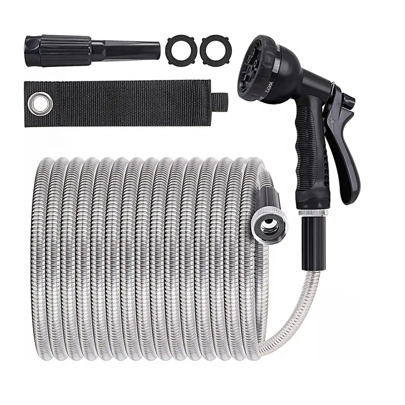 Vertak 9mm Outside Diameter Expandable Hose 100ft Car Wash 100ft Garden Hose Retractable