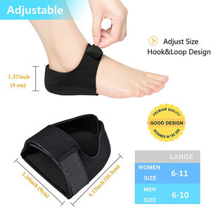 Protecteurs de <span class=keywords><strong>talon</strong></span>, bonnets de <span class=keywords><strong>talon</strong></span> en gel, soutien de coussin de <span class=keywords><strong>talon</strong></span> pour la fasciite plantaire douleur au <span class=keywords><strong>talon</strong></span> <span class=keywords><strong>tendinite</strong></span> <span class=keywords><strong>d</strong></span>'<span class=keywords><strong>achille</strong></span> talons craquelés secs - Product Image 5