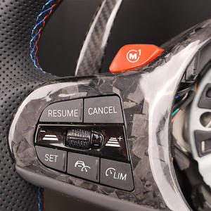 Volante Deportivo M de Fibra de Carbono Forjado Personalizado para <span class=keywords><strong>BMW</strong></span> F10 540i F34 M3 M4 X5 X6 Serie 5 - Product Image 2