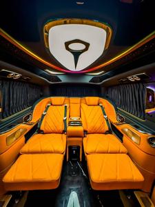 Asiento de Piloto de Lujo Modificado con Masaje, Ventilación y Reclinación en Cuero Nappa para W447 Alphard <span class=keywords><strong>Vito</strong></span> Camper Van RV Autocaravana Fila Delantera MPV - Product Image 4