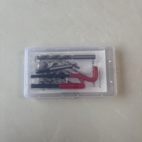 Kit de réparation de filetages 25 pièces, kit d'outils de réparation de filetages 25 pièces avec inserts en fil d'acier inoxydable 304