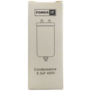 Condensateur électrolytique en aluminium 6,3uF 450V, borne M8, 500V 10000h, classe C EN60252-1 - Product Image 2