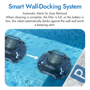 <span class=keywords><strong>Robot</strong></span> nettoyeur de <span class=keywords><strong>piscine</strong></span> LEWOL, portable, haute efficacité, pour piscines enterrées/<span class=keywords><strong>hors</strong></span> <span class=keywords><strong>sol</strong></span>, utilisation automatique en extérieur - Product Image 3