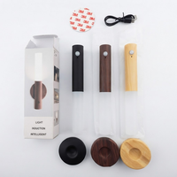 Lampe murale LED magnétique rechargeable à détecteur de mouvement pour cuisine, armoire, chambre, couloir, escalier