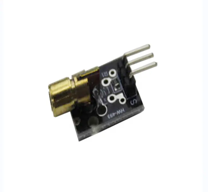 KY-008 650nmレーザーセンサーモジュール6mm5V 5MWダイオード銅ヘッド