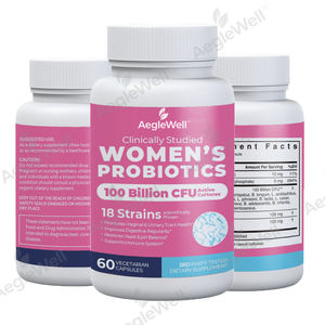 OEM ODM aeglwell probiotici e prebiotici capsule con vitamina C e mirtillo per le donne - Product Image 1