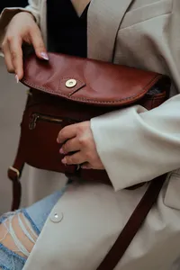 Sac en cuir fait main sac à main modèle sac à bandoulière modèle en cuir modèle sac fourre-tout - Product Image 3