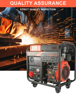 เครื่องเชื่อมแบบโครงเปิด รุ่น 220/380V กำลังไฟ 7-9 กิโลวัตต์ พร้อมระบบสตาร์ทอัตโนมัติ ความถี่ 50/60Hz แรงดันไฟฟ้า 230V/240V - Product Image 2