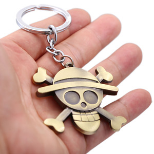 Anime llavero 1 pieza logo llavero colgante de Metal llavero - Product Image 5