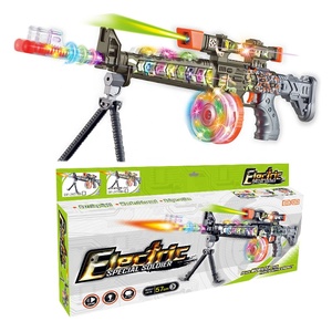 Pistolet électronique vibrant pour enfants, jouets pour garçons, avec boîte <span class=keywords><strong>de</strong></span> jeu d'intérieur, son et lumière, cadeau pour garçons, nouveau, OEM <span class=keywords><strong>IR</strong></span> - Product Image 2