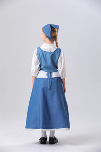 Nouveau Halloween enfants ferme médiévale robe de femme de chambre française femme de ménage Cosplay scène Performance Costumes - Product Image 2