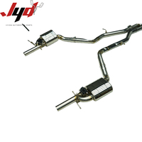 Silencieux d'échappement haute performance pour Mercedes-Benz W212 E63 5.5L V8, en acier inoxydable, avec contrôle de soupape, tuyaux d'échappement Catback