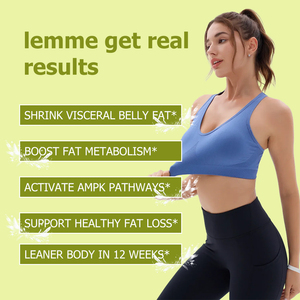 Custom Label Belly Fat Burning Capsules with Vitamin B6 B12 Healthcare Products Burn Belly Fat Support Weight Management Capsule - Product Image 3