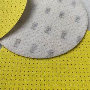 <span class=keywords><strong>Disque</strong></span> abrasif jaune multi-trous de 225 mm (9 pouces) avec fixation auto-agrippante pour ponceuses à cloisons sèches - Product Image 3