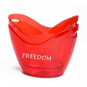 Good Quality <b>Plastic</b> Acrylic Customized Bar Ktv Champagne Beer Ice <b>Bucket</b> - Product Image 3