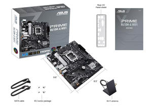 เมนบอร์ด PRIME H610M-A WIFI LGA1700 Micro-ATX รองรับ DDR5 M.2 SATA WIFI เน็ตเวิร์ค รองรับ Intel เจนเนอเรชั่น 12 และ 13 สำหรับเดสก์ท็อป ปี 2026 - Product Image 6