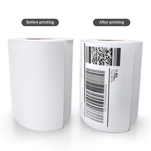 Etiquetas Adhesivas Personalizadas con Recubrimiento Ecológico, Tamaño 4x6, Rollo Jumbo de Papel Térmico para Envíos, Material de Impresión - Product Image 2