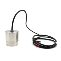 Transducteur de profondeur d'eau à ultrasons 8 kHz en acier inoxydable 304, certifié CE, capteur sous-marin, portée 500 m, relevé bathymétrique
