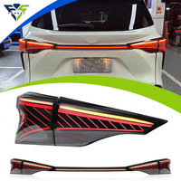 Luces Traseras LED para Sienna 2021-2025 con Lámpara Central LE, XLE, XSE, Limited, Conjunto de Luces Traseras con Señal de Giro Secuencial