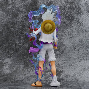 สำหรับใหม่ล่าสุดหุ่นการ์ตูนอะนิเมะสีแดง, โมเดล3D พีวีซี34ซม. Sun God Nika Gear 5 Monkey D luffy - Product Image 3