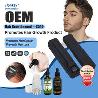 Soins de la barbe, croissance des cheveux, 540, 0,5 mm, traitement de l'acné du visage et du nez, maquillage permanent, élimination des cicatrices, blanchiment des cernes, poignée en caoutchouc