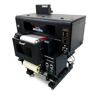 เครื่องพิมพ์คริสตัลเลเบล โกลด์ฟิล์ม 60 ซม. 3 มิติ UV DTF พร้อมเคลือบเงาในตัว สำหรับพิมพ์และเคลือบแบบครบวงจร ใช้กับม้วนฟิล์ม UV DTF สำหรับบรรจุภัณฑ์แบบกำหนดเอง - Product Image 4