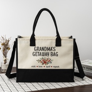 <span class=keywords><strong>Borsa</strong></span> a Tracolla in Tela Personalizzabile con Logo, <span class=keywords><strong>Borsa</strong></span> Regalo per Matrimonio con Manico, Grande <span class=keywords><strong>Borsa</strong></span> <span class=keywords><strong>da</strong></span> Spiaggia in Cotone - Product Image 2