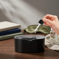 Humidificateur ultrasonique et diffuseur d'aromathérapie à flamme simulée pour la maison, USB, capacité 101-200 ml, fonctionnement silencieux 30 dB – Offre Spéciale