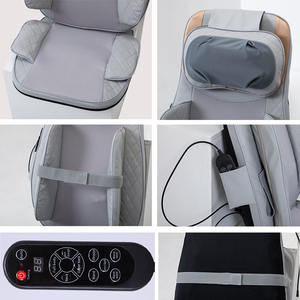 Elektrische Shiatsu <span class=keywords><strong>Massage</strong></span>-Sitzauflage mit Vibration für Rücken, Nacken und Gesäß – Knetmassage und Wärmefunktion zur Entspannung - Product Image 2