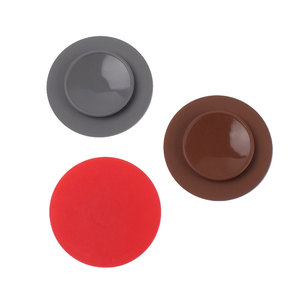 Almohadilla de silicona con ventosa de doble cara para cuencos de comida para bebés, antideslizante, con fuerte agarre, posavasos de fijación para vajilla, forma circular - Product Image 1