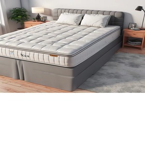 Colchón de Espuma Viscoelástica Acolchado Estampado, Soporte Firme Medio, Transpirable, Impermeable, Ecológico, 500 Hilos, para Uso Doméstico, Ropa de Cama para Adultos - Product Image 2