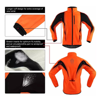 Chaqueta Térmica Ligera y Cortavientos para Ciclismo de Montaña (MTB) para Adultos, Forro Polar Cálido, Transpirable y Anti-UV para Invierno