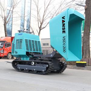 VANSE VSD1200 Гусеничный мини-багги транспортер многофункциональный мини гусеничный самосвал гусеничный бетонный багги для продажи - Product Image 1
