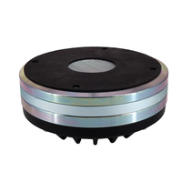 Tweeter néodyme de haute qualité 75 mm, compression audio 100 W, impédance 8 ohms, 110 dB, 800-20000 Hz, son surround HF à fixation par boulons