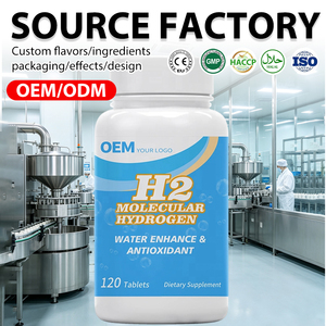 Comprimés d'hydrogène moléculaire H2 à haute concentration, marque privée OEM, pour le soutien immunitaire et la performance sportive - Product Image 1