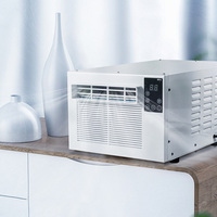 Climatiseur mobile domestique 7000 BTU pour dortoir, mini climatiseur de fenêtre avec déshumidificateur