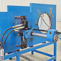 Machine de perçage hydraulique portable 65-500 mm pour la réparation d'équipements lourds