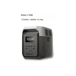 <span class=keywords><strong>EF</strong></span> 1800W 1536Wh DELTA3 Lithium-Ionen Outdoor Tragbare Powerstation mit Zigarettenanzünder für Camping, Familie und Notfälle - Product Image 5
