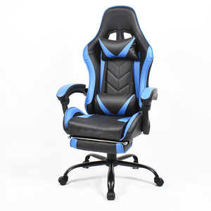 Venta al por mayor Oficina <span class=keywords><strong>PC</strong></span> Computadora Sillón Racing Giratorio Ergonómico Gaming Silla Con Reposapiés - Product Image 2