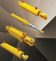Cylindre à bras double action robuste pour excavatrice de construction, vérin hydraulique