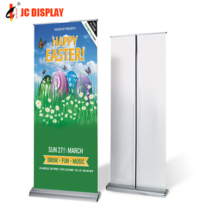 Banner Roll Up portatile per interni retrattile in plastica economica all'ingrosso - Product Image 5