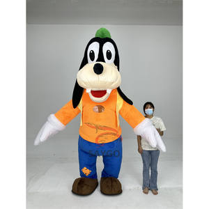 क्रिसमस पार्टी cosplay inflatable कार्टून goofs आउटडोर घटनाओं के लिए चल रहे प्रदर्शन प्रदर्शन कार्निवल सूट - Product Image 1
