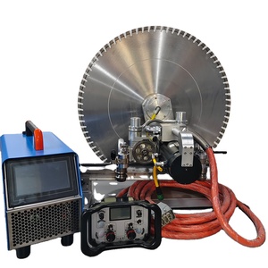 Scie à onglet 2026 26KW 380V 220V avec lame de 1600mm pour découpe de murs en béton, rail HF26, moteur à refroidissement par eau plus puissant - Product Image 1