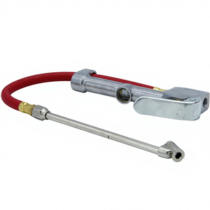 เกจวัดแรงดันลมยางรถบรรทุก ช่วงแรงดัน 0–160 PSI ดีไซน์วาล์วคู่ เหมาะสำหรับการบำรุงรักษารถบรรทุกและยานพาหนะสำหรับงานหนัก มีสินค้าในสต็อก - Product Image 2