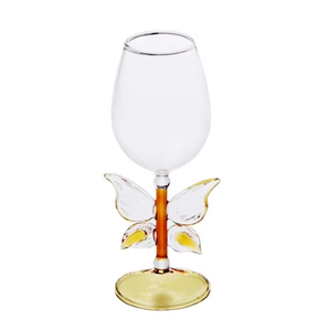 <span class=keywords><strong>Verre</strong></span> à <span class=keywords><strong>vin</strong></span> transparent moderne avec un design créatif unique en forme de nœud, à <span class=keywords><strong>pied</strong></span> haut, style américain, pour les fêtes - Product Image 2